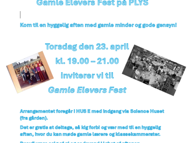 Gamle elevers aften